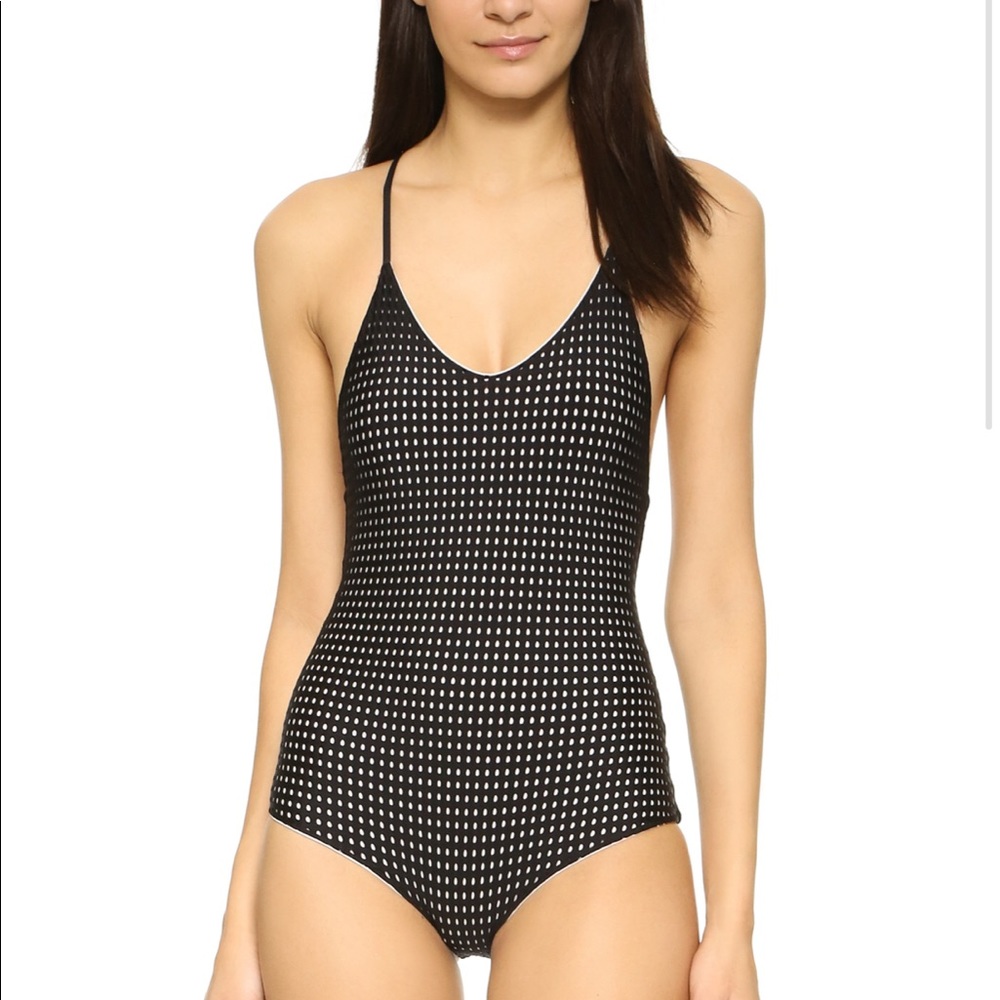 Acacia Swimwear Sunset Mesh One Piece